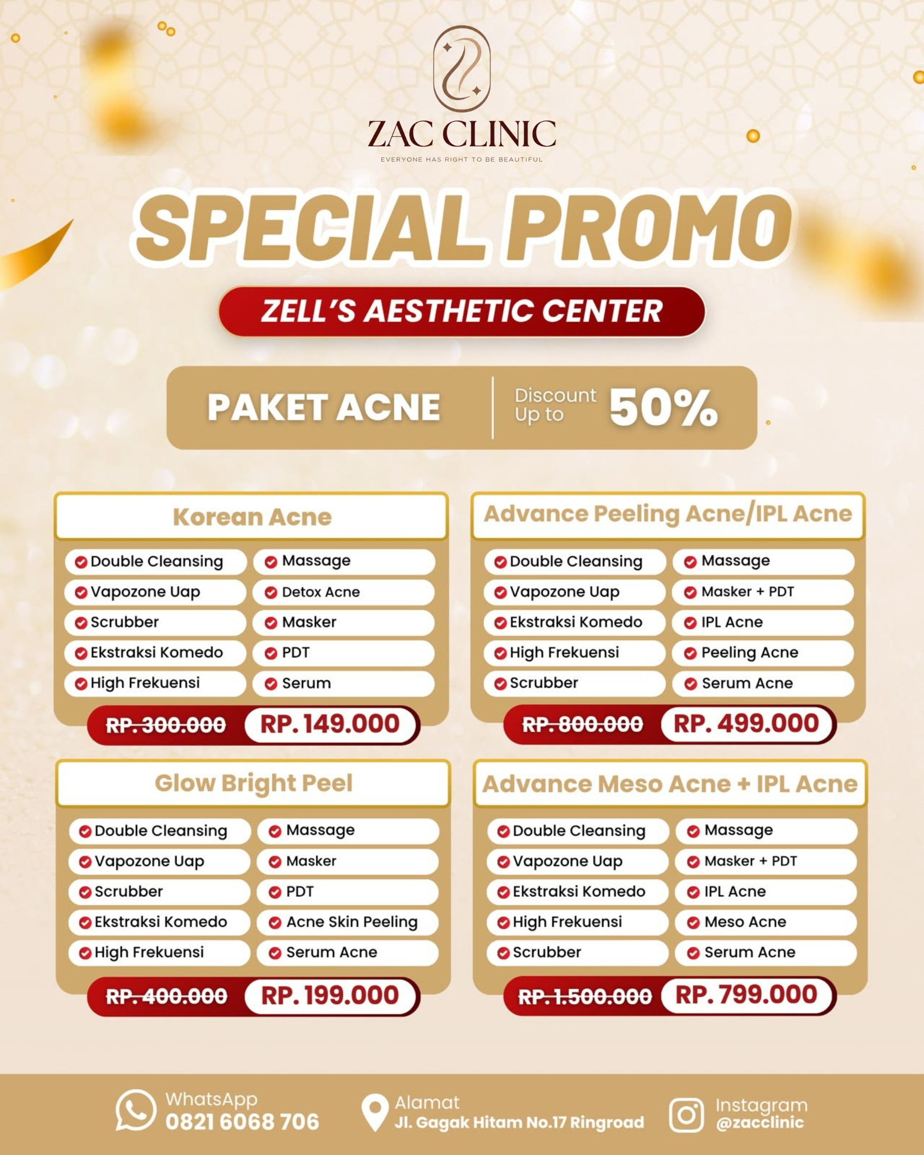 Special Promo Paket Acne — 50%